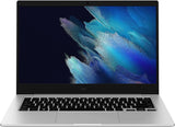 Samsung Galaxy Book Go Laptop PC Computer Qualcomm 7C Pro 4GB Memory 128GB eUFS Storage 18-Hour Battery Compact Light Shockproof WFH Ready WiFi 5 Silver - Lootquake