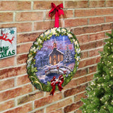 O Come Emmanuel Holiday Door Decor by D. Gelsinger - Nativity Holiday Decor - 8652814H-DG