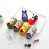 Lot de 2 paires de chaussettes de marche antidérapantes pour bébé garçon et enfant, chaussettes de sol respirantes et confortables pour l'intérieur, chaussettes pour chaussures d'enfant