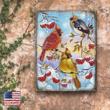 Cardinal Wood Art Wooden Wall Art by Nature Wonders - Nature Wildlife Decor - 95223B
