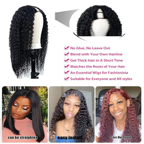 Full Mechanism Human Hair Wig Headgear - Lootquake