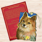 Adornos de madera "Listo cuando tú lo estés" de Laura Seeley - Decoración para mascotas, perros y gatos - 8511018-LS