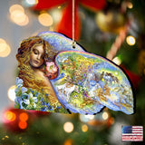 Hat of Timeless Places Wooden Ornaments by Josephine Wall - Coastal Sea-Life Decor - 845615-JW