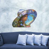 Colgador de pared "Sombrero de lugares atemporales" de Josephine Wall - Decoración navideña - 845616H-JW