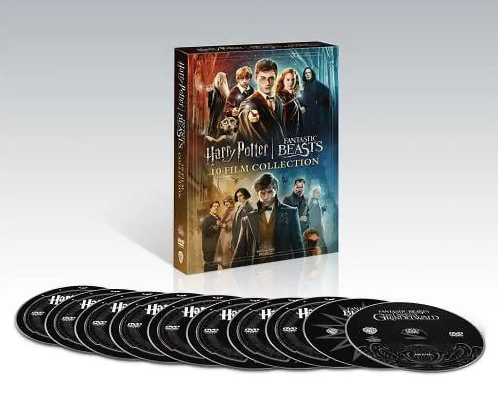 Wizarding World 10-Film Collection (20th Anniversary) (DVD) - Lootquake