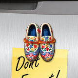 Danish Shoes Decorative Wooden Magnets Set of 6 by G. Debrekht - Love Family Decor - 8090073G-S6