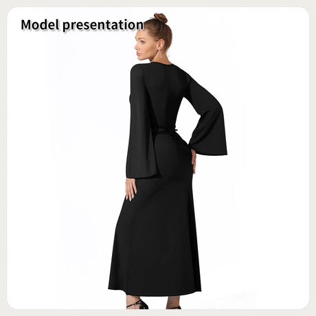 Women's Fashion Simple Solid Color Dress - Lootquake