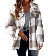 Lamb Fleece Jacket Button Fleece Jacket - Lootquake