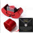 Fashion Jewelry Box Red Apple Christmas Gift Necklace Eternal Rose For Girl Mother's Day Valentine's Day Gifts With Artificial Flower Rose Flower Jewelry Box - Lootquake