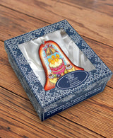 Celebration Bell Glass Ornament by G. DeBrekht - 752-003