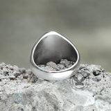 Celtic Cross Knot Stainless Steel Ring