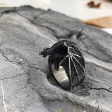 Celtic Flying Dragon Stainless Steel Ring