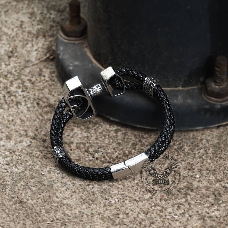 Celtic Hammer Stainless Steel Viking Bracelet