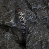 Celtic Knot Mjolnir Runes Stainless Steel Viking Bracelet