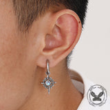 Celtic Knot Moonstone Stainless Steel Earrings