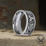 Celtic Symbol Design Stainless Steel Viking Ring