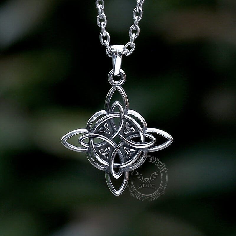 Celtic Triquetra Stainless Steel Pendant