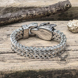 Celtic Wolf Stainless Steel Animal Bracelet