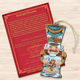 Old World Nutcracker Christmas Wooden Ornaments by G. DeBrekht - Christmas Decor - 8116430