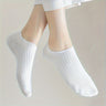 1/5 paires de chaussettes invisibles unies, chaussettes bateau unisexes simples et respirantes, bas et bonneterie pour femmes