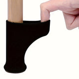 Juego de 24 protectores de lana elásticos para patas de mesa y silla, antideslizantes, para muebles, diámetro desde 0,5 cm.