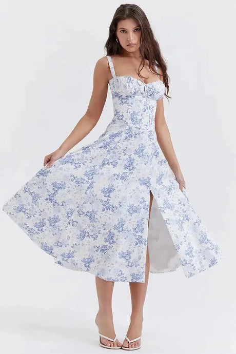 Elegant Vintage Pleated Dresses - Lootquake
