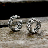 Chain Design Stainless Steel Ear Cuffs