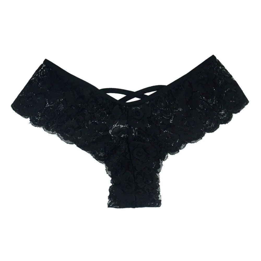 Chic 4-Pack Lace G-String Panties for Women