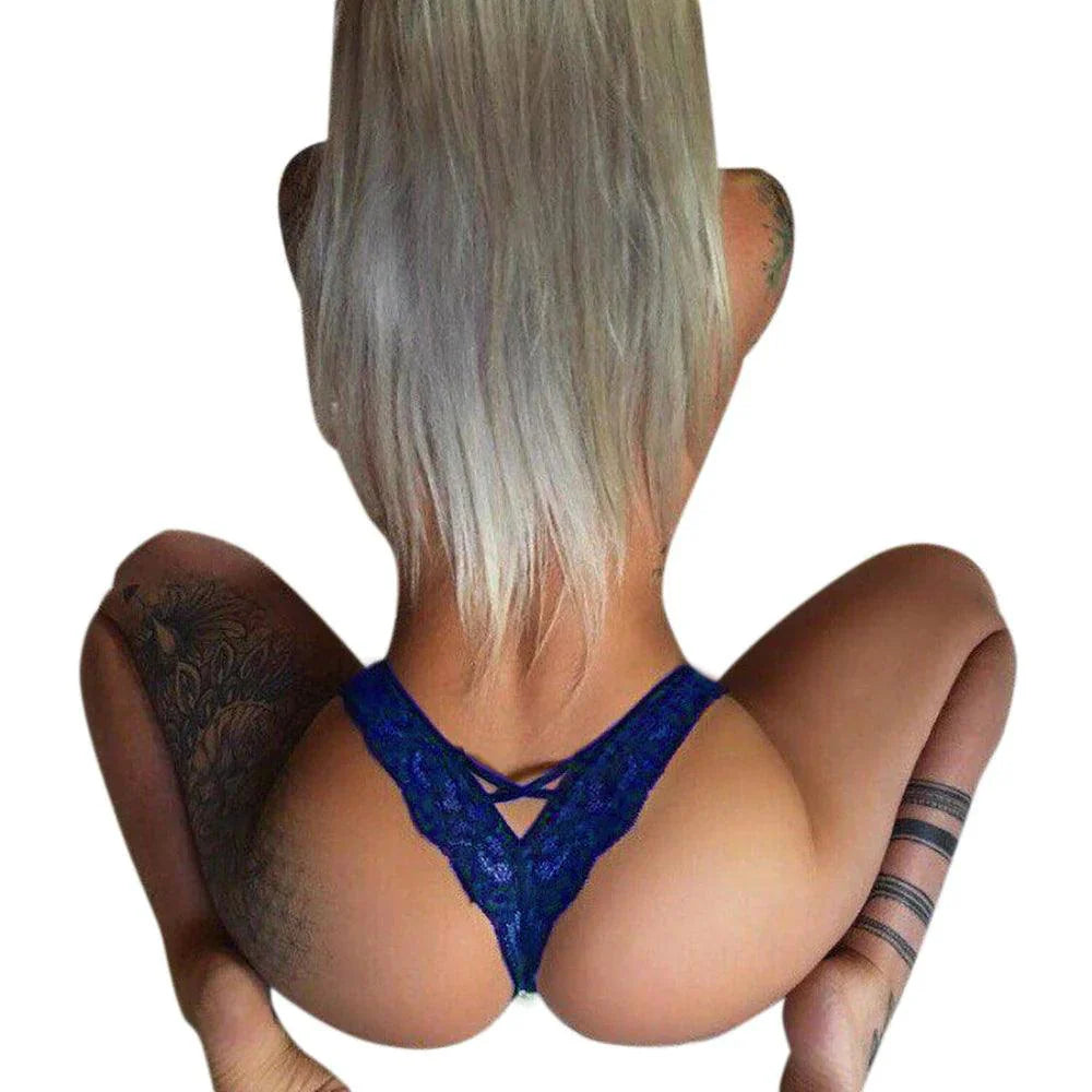 Chic 4-Pack Lace G-String Panties for Women