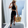 Coastal Chic Beach Knit Skirt Set - Effortless Style, Comfort & Versatility