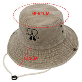 Chic Embroidered Travel Hat