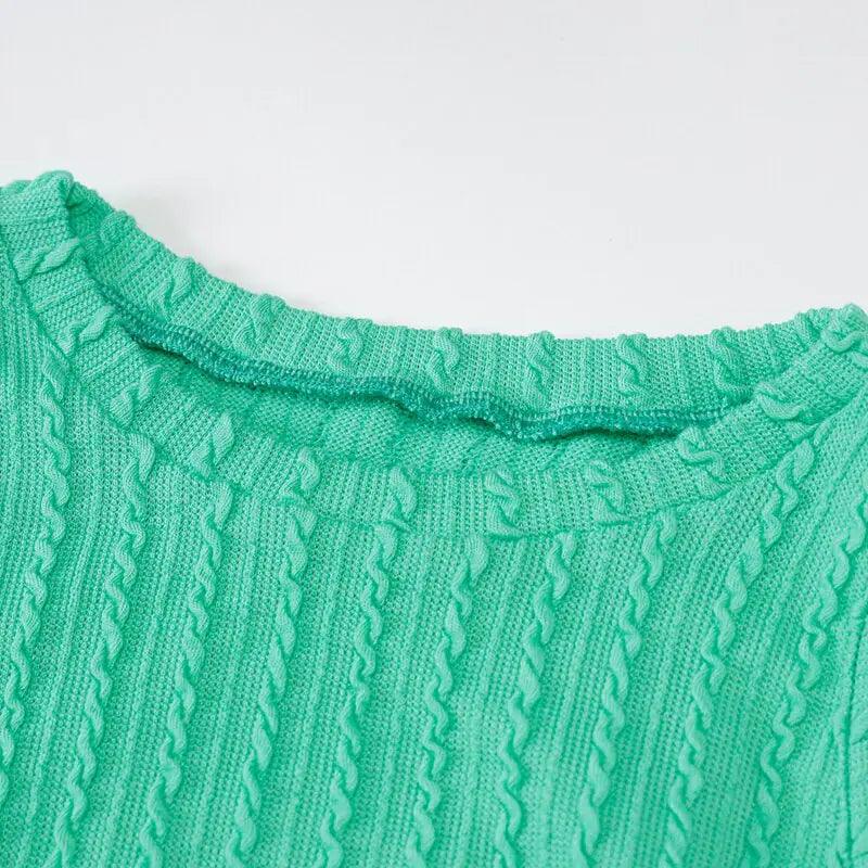 Chic Knitted Tank Sweater Dress