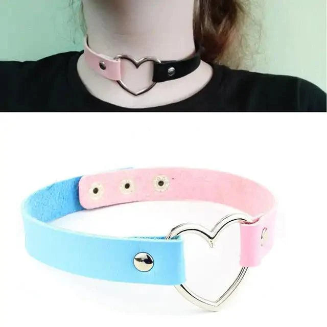 Chic Leather Collar
