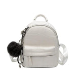 Chic Mini Leather Backpack