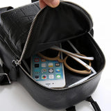 Chic Mini Leather Backpack