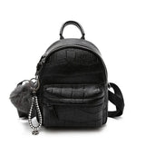 Chic Mini Leather Backpack