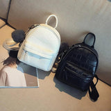 Chic Mini Leather Backpack