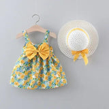 Chic Toddler Girl Summer Duo Dresses