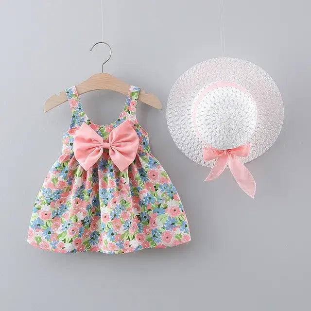 Chic Toddler Girl Summer Duo Dresses