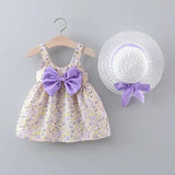 Chic Toddler Girl Summer Duo Dresses