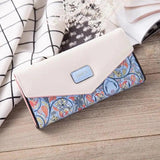 Chic Women's Leather Clutch Wallet & Card Holder