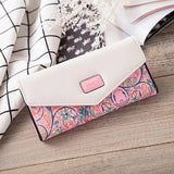 Chic Women's Leather Clutch Wallet & Card Holder