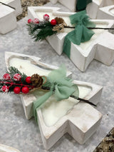 Christmas Tree Candle - Festive Holiday Scented Candle for Christmas Decor