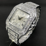 Waterproof Full Diamond Men's Watches - Lootquake