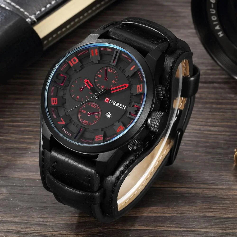 Classic Gents Leather Watch