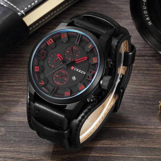 Classic Gents Leather Watch