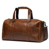 Classic Leather Duffel Bag