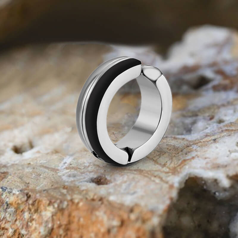 Puños clásicos de acero inoxidable de doble capa