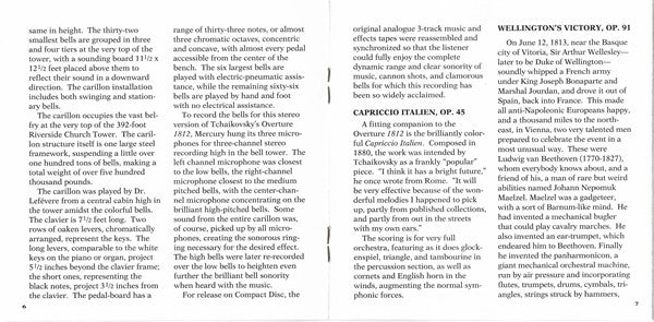 Obertura del Festival de 1812, Op. 49 - Capriccio Italien - La Victoria de Wellington (CD) | Casi nuevo (NM) Casi nuevo (NM)
