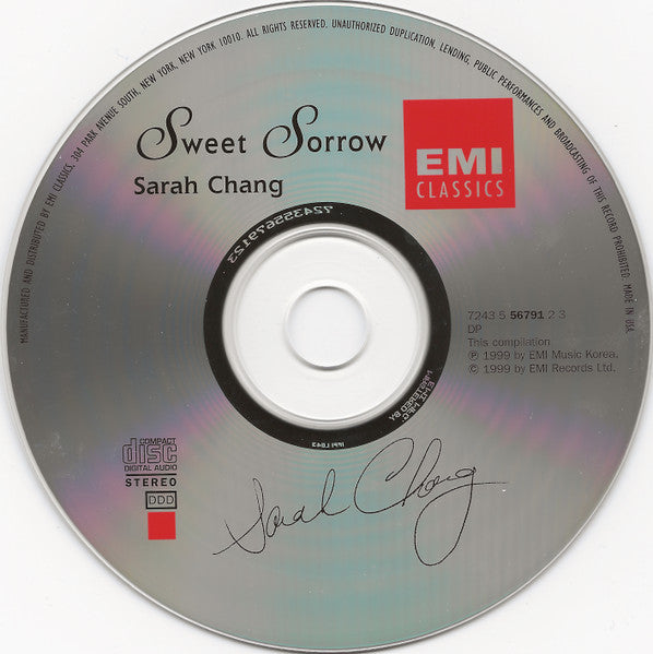 Sweet Sorrow (CD) | Near Mint (NM) Near Mint (NM)
